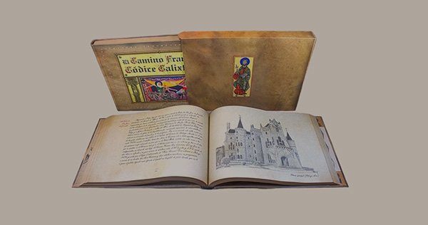 Fragmento del libro "El Camino Francés en el Códice Calixtino" de Cándido Pazos.