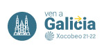 Logo de Ven a Galicia, Xacobeo 2021-2022
